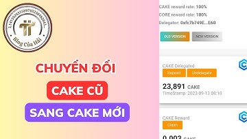 LÀM GẤP Chuyển Đổi CakeCore Cũ Sang CAKECORE Mới l Blog Của Hải