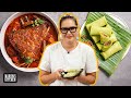How to cook Singapore Fish Head Curry &amp; Pandan Pancakes (Kueh Dadar) | Marion’s Kitchen