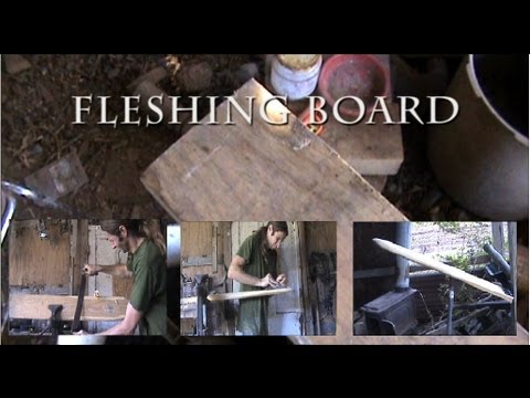 fleshing board