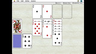Apple Macintosh Longplay   King of Solitaire   9 screenshot 4