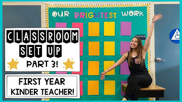 CLASSROOM SET UP PART 3 || FIRST YEAR TEACHER CLASSROOM SET UP VLOG || KINDERGARTEN TEACHER