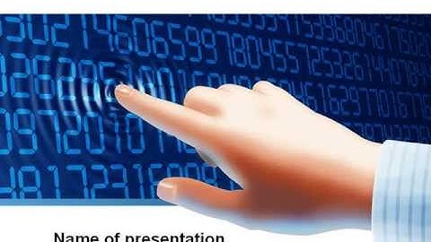 Digital Touch PowerPoint Template by PoweredTemplate.com