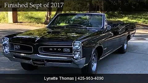 Lynette Thomas 1966PontiacGTO
