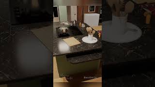 New table top for the kitchen in 3D Archviz - MariusVenter #3d #archviz #kitchen #marble #boomstomp