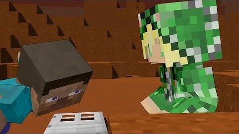 Steve vs Creeper girl - Minecraft Animation