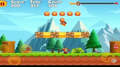 Super Bino Go Gameplay Walkthrough level 1 (İOS -Android)
