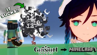 TUTORIAL Venti's burst in Minecraft!