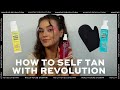 QUICK AND EASY - HOW TO SELF TAN | MAKEUPREVOLUTION
