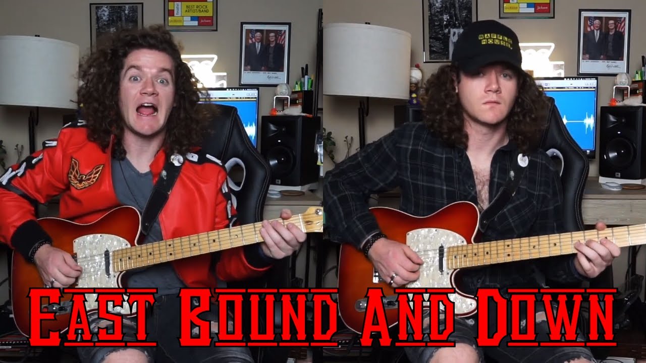 Jerry Reed - East Bound And Down (Guitar Solo Cover)