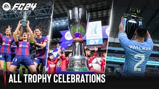 EA SPORTS FC 24 | All Trophy Celebrations