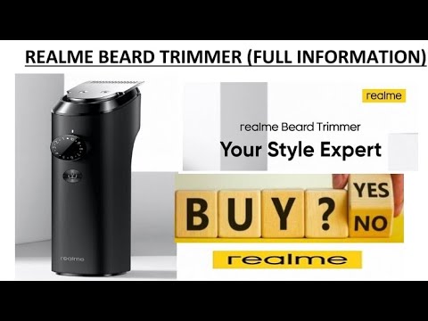 REALME BEARD TRIMMER ( FULL INFORMATION)