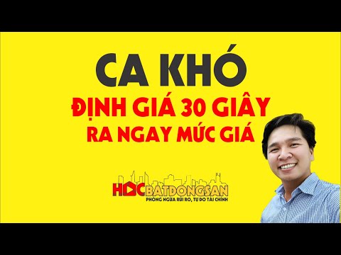 Cách Dựa vào ngân hàng để định giá bất động sản