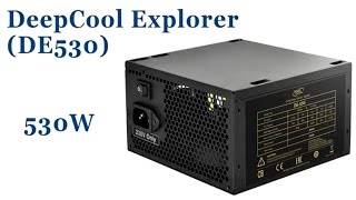 Распаковка Блока питания DeepCool Explorer DE530 из Rozetka.com.ua