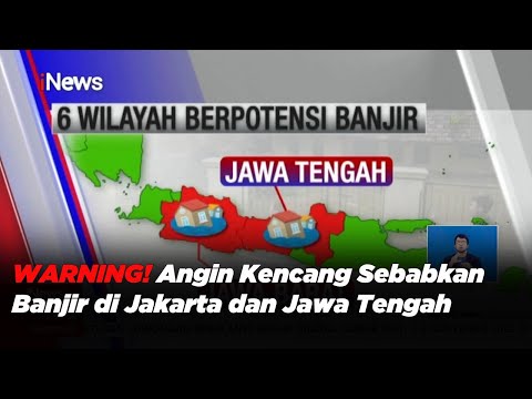 BMKG Imbau Angin Kencang Sebabkan Banjir di Jakarta dan Jawa #iNewsSiang 02/11