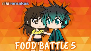 Food Battle 5 | Gacha Life Remake