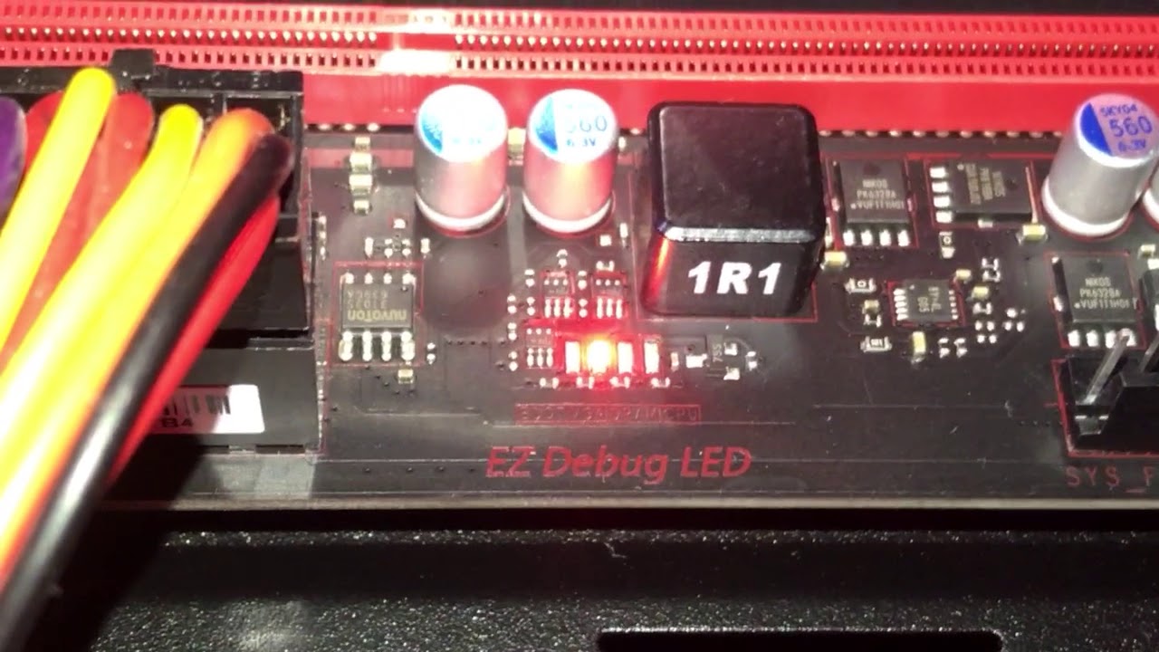 Ez Debug Led Problem Msi Z270 Gaming Plus Youtube