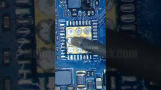 Removing QFN IC shorts BgaReballing solderingtips MobileRepairTrick