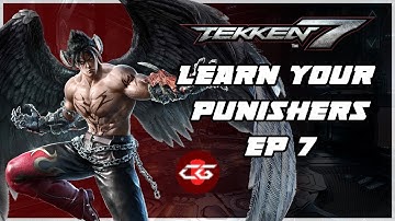 Tekken 7 Tutorial: Devil Jin Learn Your Punishers (Ep 7) By Caboosnore Gaming