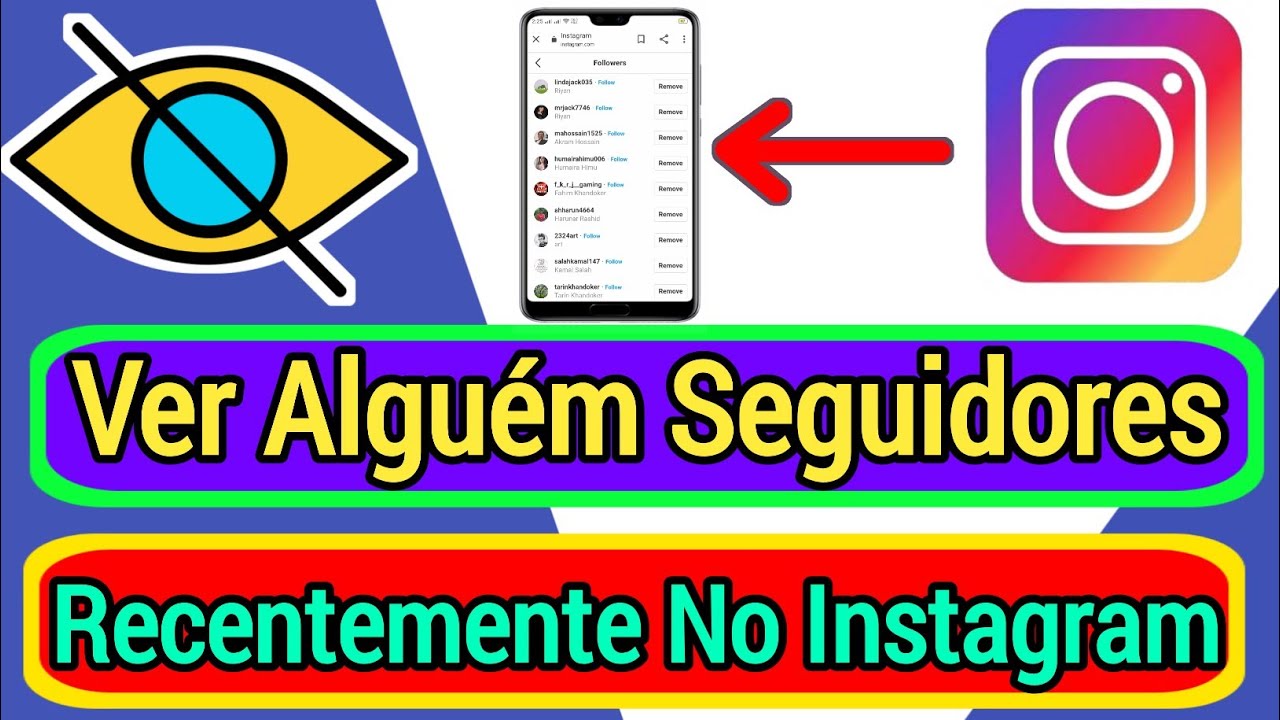 Como ver os seguidores recentes de alguém no Instagram como ver