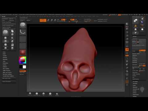 Введение в Zbrush