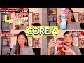 PROVANDO comidas SUPER DIFERENTES da COREIA | SALGADO de COCA COLA...