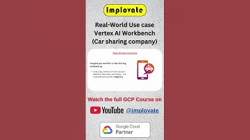 Vertex AI Workbench Real-World Example 🚗 | Car Sharing Company | Google Cloud #implovate #gcp