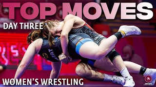 Top Womens Wrestling Moves Day 3 2024 Seniors European Championships