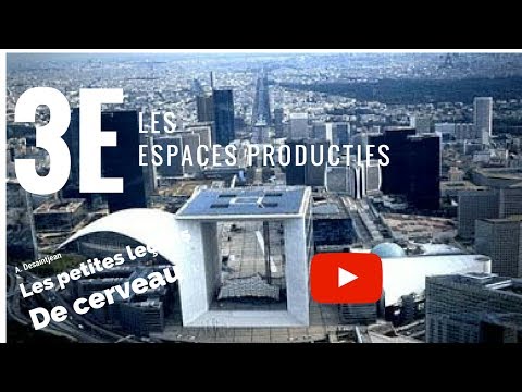 Les espaces productifs