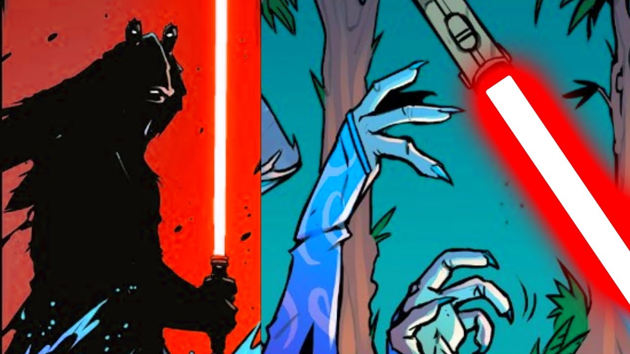 When Darth Jar Jar Became Real Canon Star Wars Comics Explained Youtube