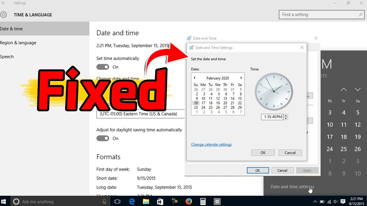 Fix Date and Time Changing Automatically After Restart | Windows 10 / 8 ...