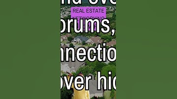 Uncover Hidden Gems: Master the Art of Networking for Real Estate Deals! #shorts