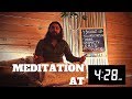 Why I MEDITATE  at 4:30 a.m. every morning for 1 hour?