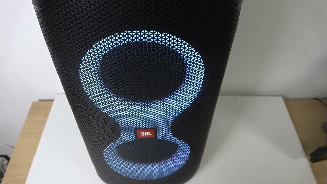 How to Turn On & Off Lights on JBL Party Box 110 Customize JBL Party