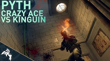 CS:GO pyth crazy ace with 1v3 vs Kinguin (X-BET.co Invitational 2)