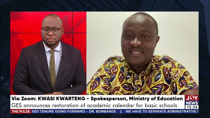GES announces restoration of academic calendar for basic schools