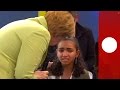 Young asylum seeker sobs as Merkel explains why she  cannot stay in Germany