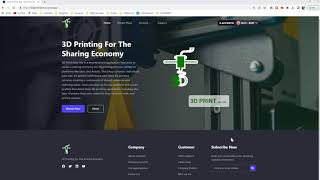 3D Print Near Me.  Chainlink Spring 2023 Hackathon Submission