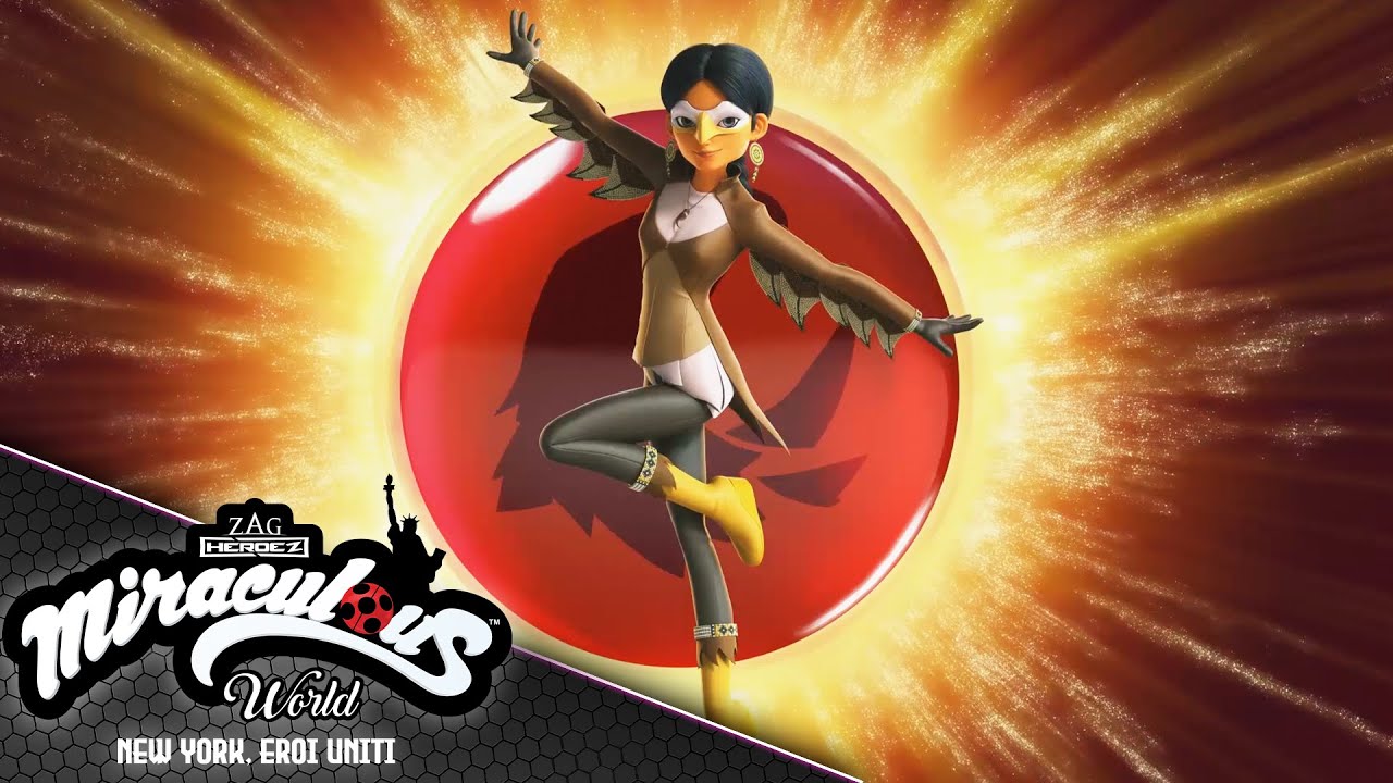 Miraculous World Aquila Trasformazione New York Eroi Uniti Youtube