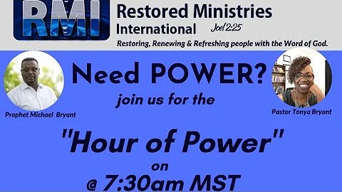 Hour of Power Prophets Michael & Tonya Bryant