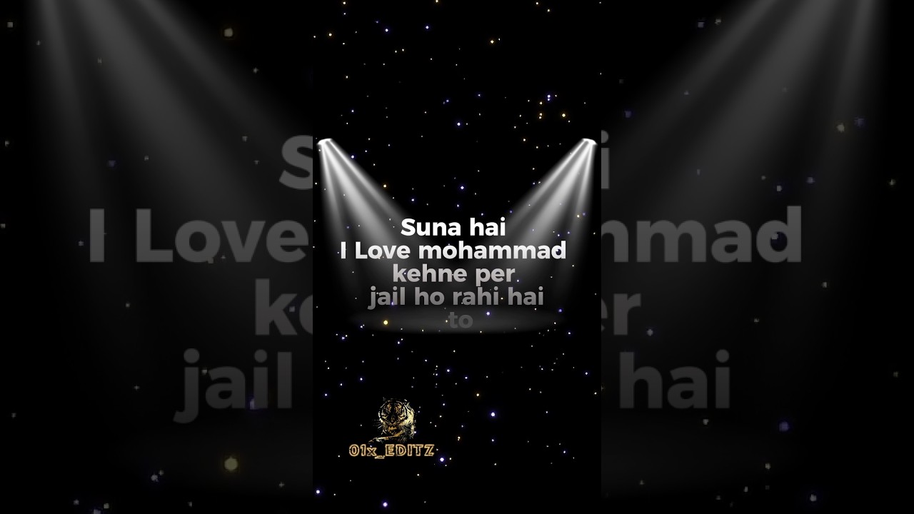 I Love mohammad and you ☝🏻☝🏻