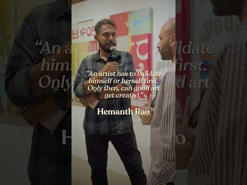 Hemanth Rao's Advice For Young Filmmakers