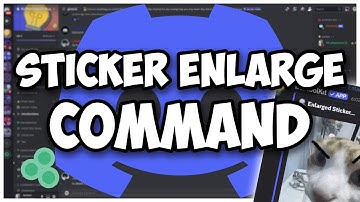 [NEW] - How to make a STICKER ENLARGE COMMAND for your Discord Bot! || Discord.js V14