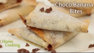 Choco Banana Bites