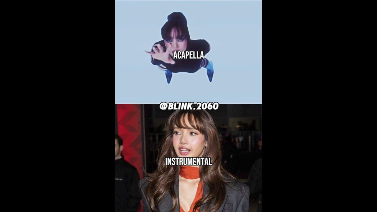 Dream lisa acapella 🆚 Instrumental #blackpink #lisa #shorts #shortsfeed #subscribe #viralvideo