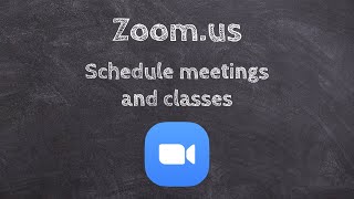 How to Schedule a Zoom Meeting | Zoom Classroom