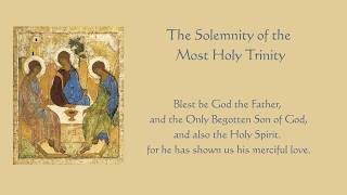 The Trinity: God's Self-Giving Love and Its Reflection in Marriage
