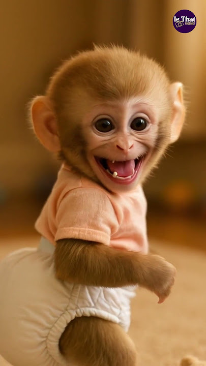 He Farted… Then Bursted Into Laughter! 😂🐒