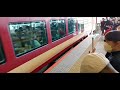 特急とき　上野行き　新潟駅の様子
