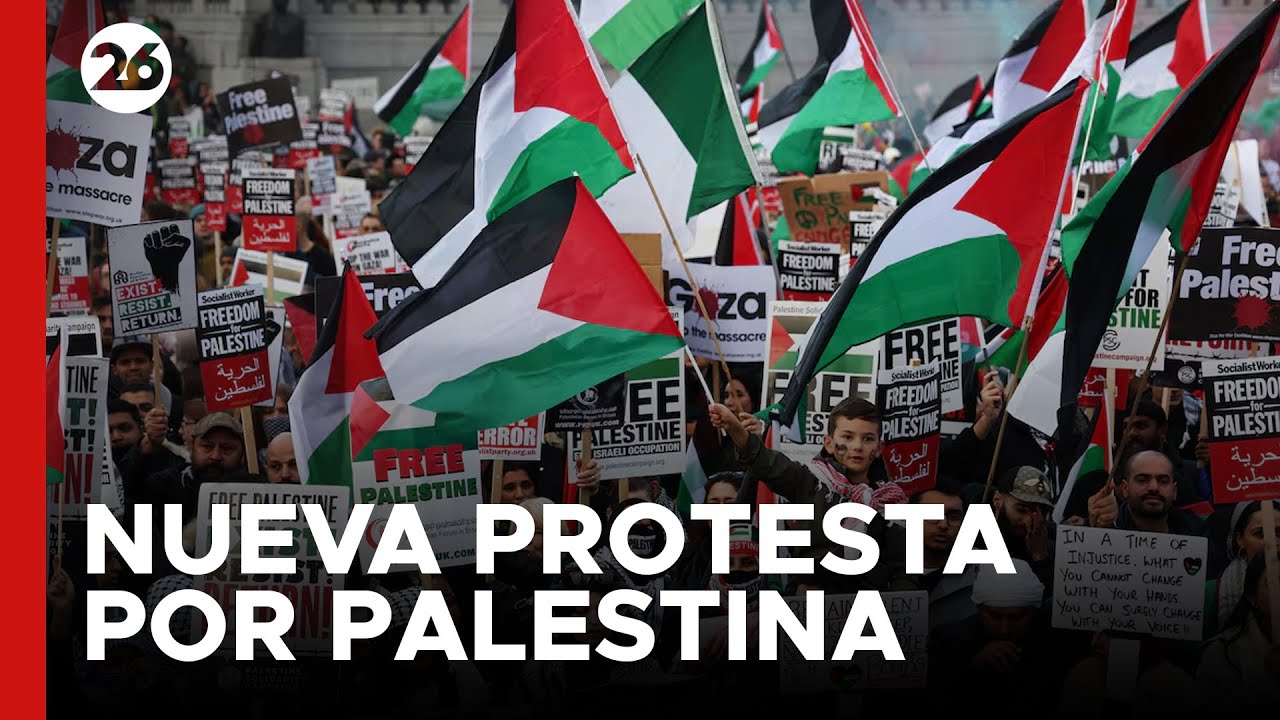 ALEMANIA | Nueva protesta a favor de Palestina en la ciudad de Berlín ...