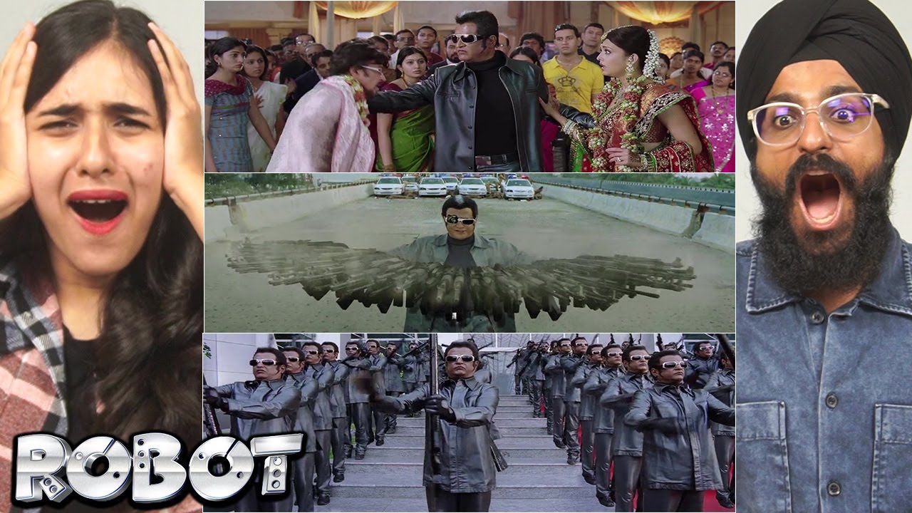 ENTHIRAN Chitti Multiplication Scene Reaction | Robot Clone Army vs Police | Robot | Rajnikanth 